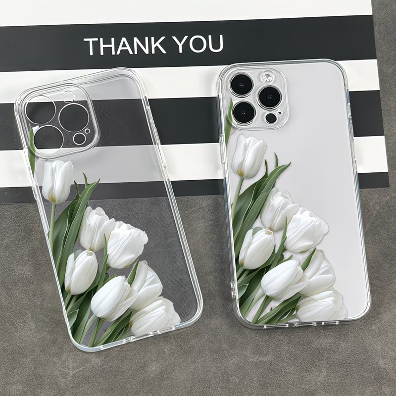 Tulip Printed Phone Case Case  - Apple Iphone 16 评论和价格